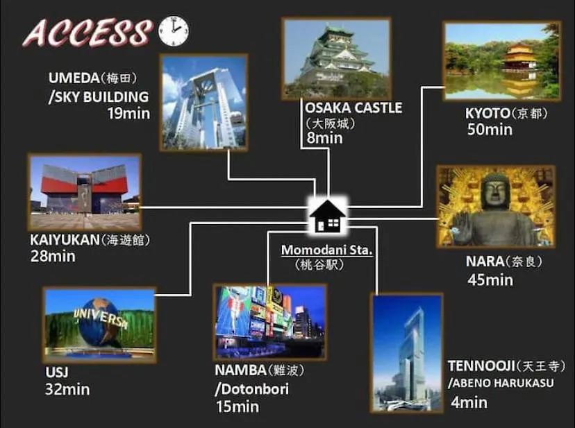 Eaglehome Jr: Two-Story Apartment Near Taoguan Station Osaka Japan